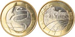 World Coins - Finland, 5 Euro, Gymnastics, 2015, , Bi-Metallic