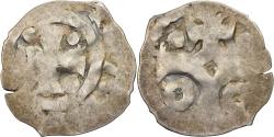 World Coins - Duchy of Normandy, Anonymous, Denarius, XIIth century, Rouen, Silver,