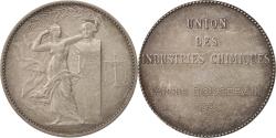 World Coins - France, Medal, Union des Industries Chimiques, Sciences & Technologies, 1955