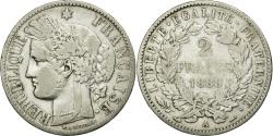 World Coins - Coin, France, Cérès, 2 Francs, 1888, Paris, , Silver, KM:817.1