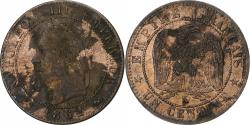 World Coins - France, Napoleon III, Centime, 1862, Bordeaux, Bronze, , KM:795.3
