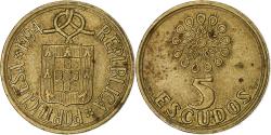World Coins - Portugal, 5 Escudos, 1994