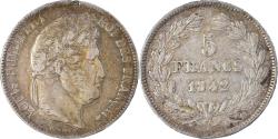 World Coins - Coin, France, Louis-Philippe, 5 Francs, 1842, Strasbourg, , Silver