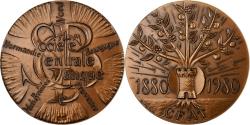 World Coins - France, Medal, Société Centrale de Banque, 1980, Bronze, Pépin,