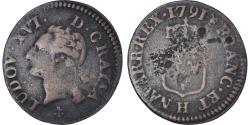 World Coins - Coin, France, Louis XVI, Liard, Liard, 1791, La Rochelle, , Copper