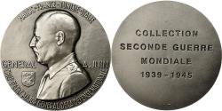 World Coins - France, Medal, Seconde Guerre Mondiale, Général Juin, , Silvered bronze
