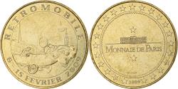 World Coins - France, Tourist token, Rétromobile, 2009, MDP, Nordic gold,