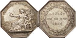 World Coins - France, Token, Insurance, Société d'assurance mutuelle contre la grèle, 1854