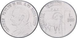 World Coins - Vatican, John Paul II, 100 Lire, 1984, Stainless Steel, , KM:180