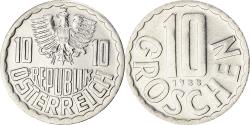 World Coins - Coin, Austria, 10 Groschen, 1988, Vienna, , Aluminum, KM:2878