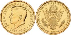 Us Coins - United States, Medal, John Fitzgerald Kennedy, Copper-Nickel Gilt,
