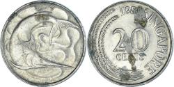 World Coins - Coin, Singapore, 20 Cents, 1981