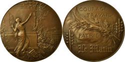 World Coins - France, Medal, Art Nouveau, Journal Le Matin, 1904, Riberon, , Bronze