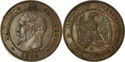 World Coins - Coin, France, Napoleon III, 2 Centimes, 1855, Strasbourg, , KM 776.3