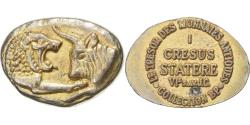 World Coins - France, Token, Collection BP, Statère Cresus, Copper,