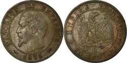 World Coins - Coin, France, Napoleon III, Napoléon III, Centime, 1855, Lyon,