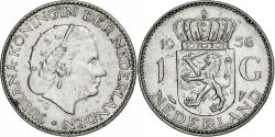 World Coins - Netherlands, Juliana, Gulden, 1956, Utrecht, Silver, , KM:2