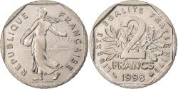 World Coins - France, 2 Francs, Semeuse, 1998, Paris, Nickel, , Gadoury:547, KM:942.2