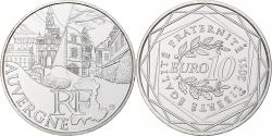 World Coins - France, 10 Euro, Auvergne, 2011, Paris, , Silver, KM:1728