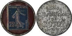 World Coins - Coin, France, Savon Dentifrice de Botot, 25 Centimes, Timbre-Monnaie,