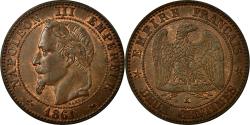 World Coins - Coin, France, Napoleon III, Napoléon III, 2 Centimes, 1861, Paris,