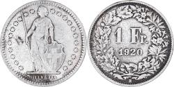 World Coins - Coin, Switzerland, Franc, 1920