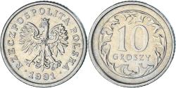 World Coins - Coin, Poland, 10 Groszy, 1991