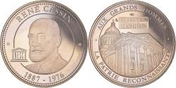 World Coins - France, Medal, Collection Panthéon, René Cassin, Arts & Culture,