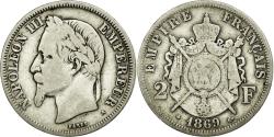 World Coins - Coin, France, Napoleon III, Napoléon III, 2 Francs, 1869, Strasbourg