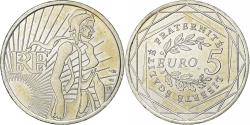 World Coins - France, 5 Euro, Semeuse, 2008, Silver, , KM:1534