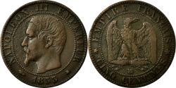 World Coins - Coin, France, Napoleon III, Napoléon III, 5 Centimes, 1853, Strasbourg