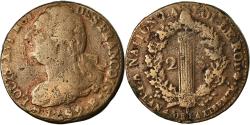 World Coins - Coin, France, 2 sols françois, 2 Sols, 1792, Rouen, , Bronze