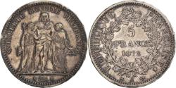 World Coins - France, 5 Francs, Hercule, 1872, Paris, Silver, , Gadoury:745a