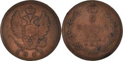 World Coins - Coin, Russia, Alexander I, 2 Kopeks, 1811, Izhora, , Copper, KM:118.4