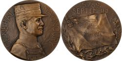 World Coins - France, Medal, Général Maunoury, Victoire de l'Ourcq, 1914, Bronze