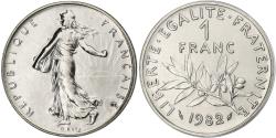 World Coins - France, Franc, Semeuse, 1982, Paris, série FDC, Nickel, , Gadoury:474