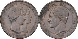 World Coins - Belgium, Médaille de mariage, 1853, Brussels, Copper,