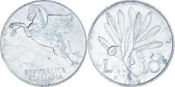 World Coins - Coin, Italy, 10 Lire, 1949, Rome, , Aluminum, KM:90