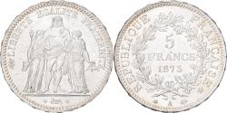 World Coins - France, 5 Francs, Hercule, 1873, Paris, Silver, , Gadoury:745.a, KM:820.1