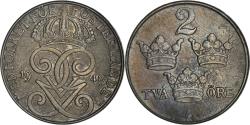World Coins - Coin, Sweden, Gustaf V, 2 Öre, 1948, , Iron, KM:811