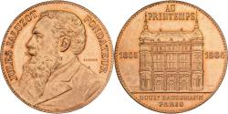World Coins - France, Medal, Jules Jaluzot, Au printemps, Boulevard Haussmann, 1884, Copper
