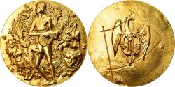 World Coins - France, Medal, Musique, La SACEM, Devigne, , Bronze