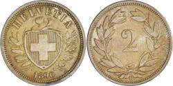 World Coins - Coin, Switzerland, 2 Rappen, 1890, Bern, , Bronze, KM:4.1