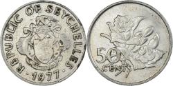 World Coins - Coin, Seychelles, 50 Cents, 1977
