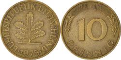World Coins - Coin, GERMANY - FEDERAL REPUBLIC, 10 Pfennig, 1975