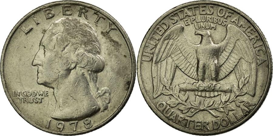 Coin, United States, Washington Quarter, Quarter, 1978, U.S. Mint