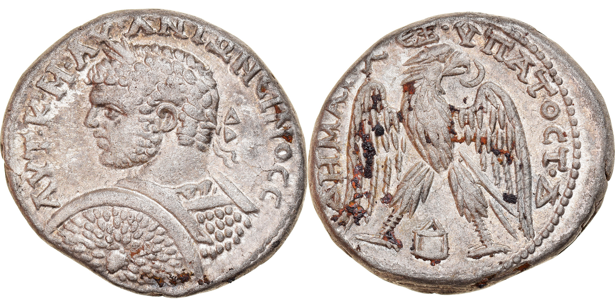 Coin, Mesopotamia, Caracalla, Tetradrachm, 215-217, Edessa, , Billon