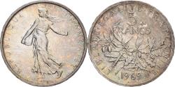 World Coins - France, 5 Francs, Semeuse, 1969, Paris, Silver, , Gadoury:770, KM:926