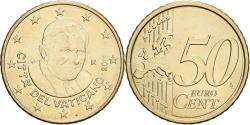 World Coins - Vatican, Benedict XVI, 50 Euro Cent, 2011, Rome, Brass, , KM:387