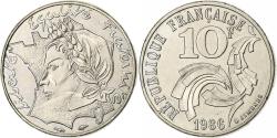 World Coins - France, 10 Francs, Jimenez, 1986, Paris, Nickel, , KM:959